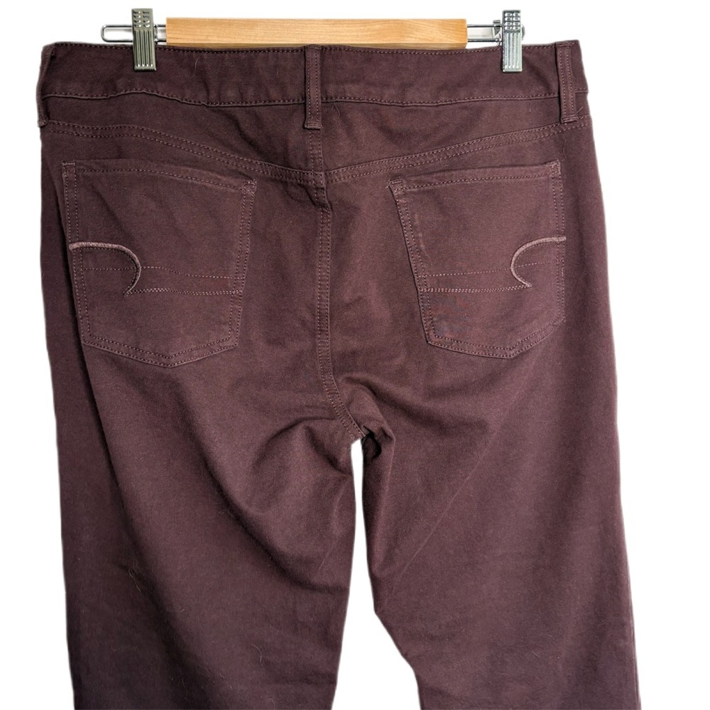 American Eagle Maroon Soft Pant - Picture 5 of 10